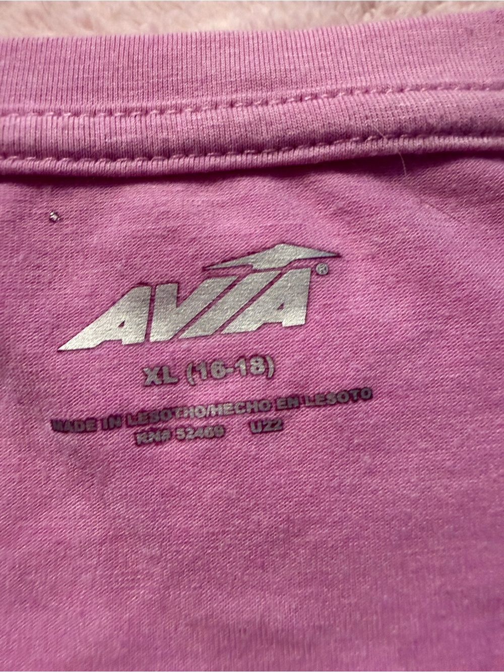 Avia Light Purple Short-Sleeve Crewneck Athletic Tee - Picture 2 of 4